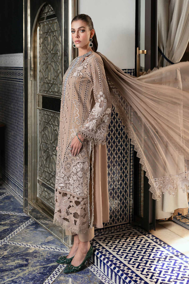 Maria B Piece Unstitched Embroidered Lawn Suit | D-2502-A