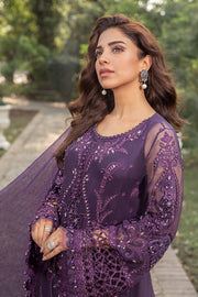 Maria B Unstitched Embroidered Chiffon Suit | MPC-24-102