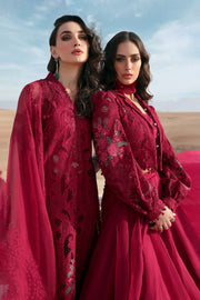 Maria B 3 Piece Unstitched Embroidered Lawn Suit | D-2504-A