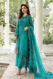 Maria B. Unstitched Embroidered Chiffon Suit | MPC-24-105