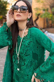 Maria B 3 Piece Unstitched Embroidered Lawn Suit | D-2508-B