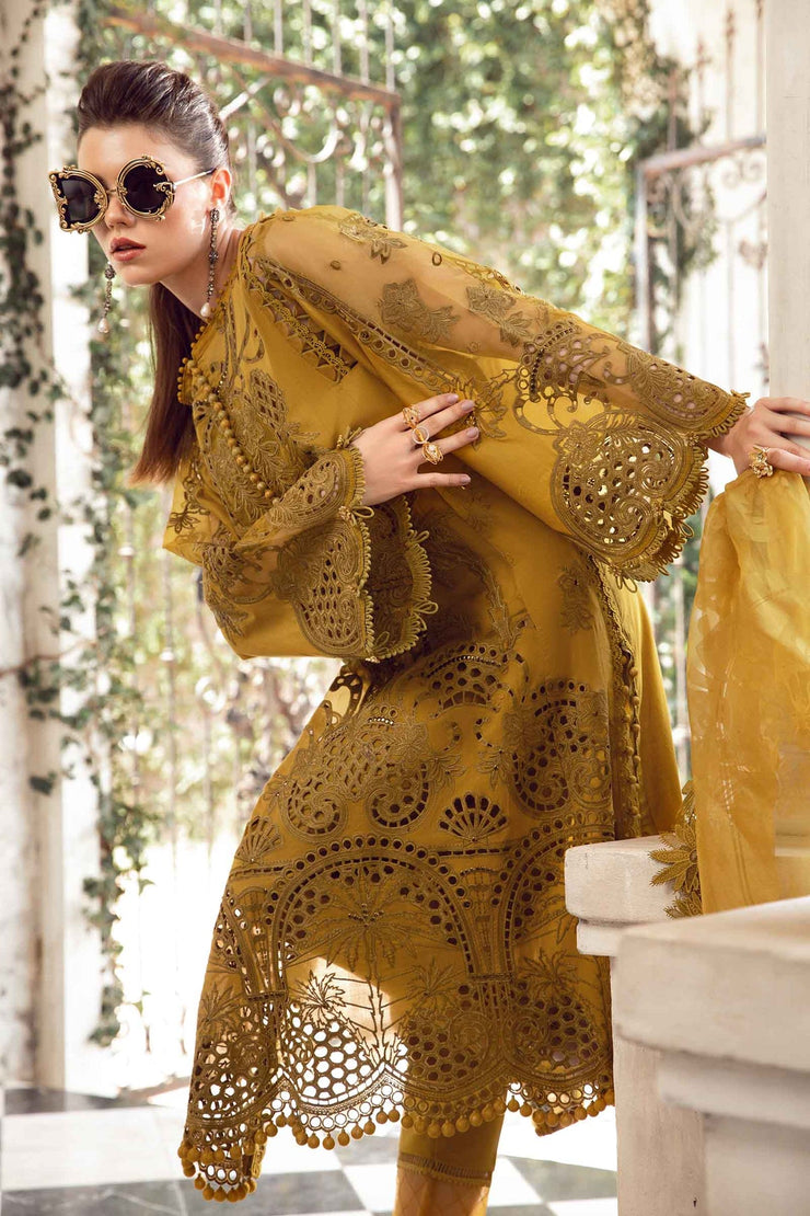 Maria B  - 3 Piece - Unstitched Suit | EID LAWN-24-08