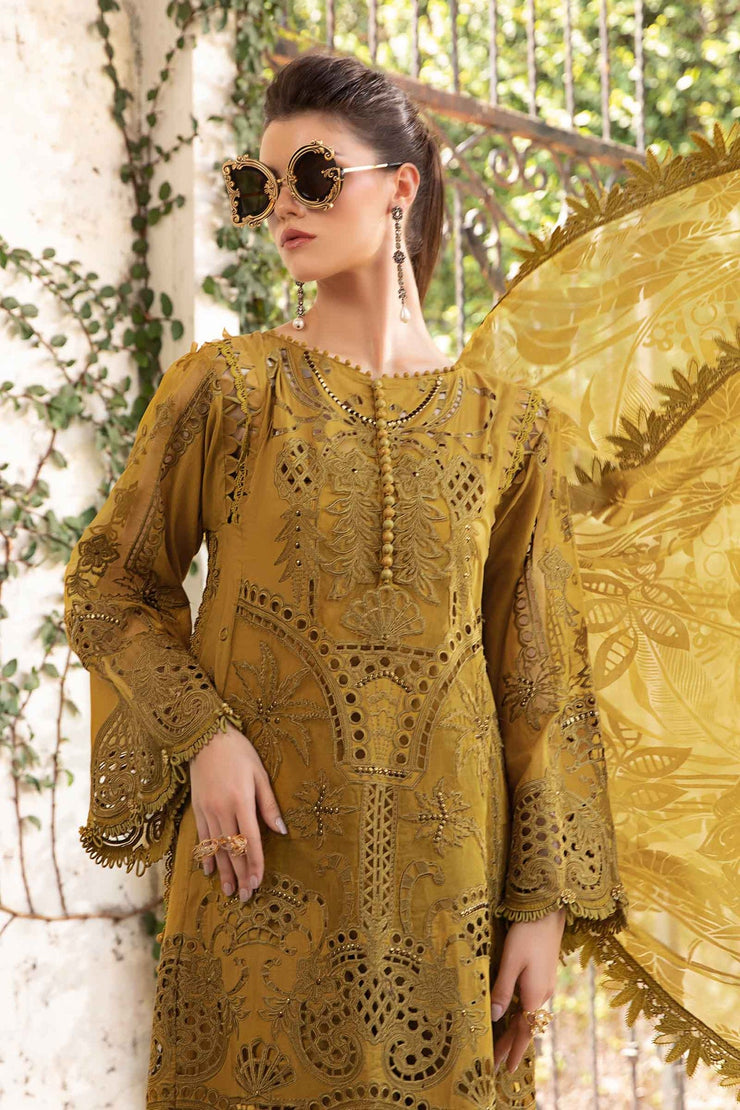 Maria B  - 3 Piece - Unstitched Suit | EID LAWN-24-08