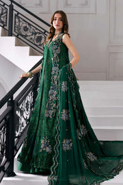 Maria B 3 Piece Unstitched Embroidered Chiffon Suit | BD-3008