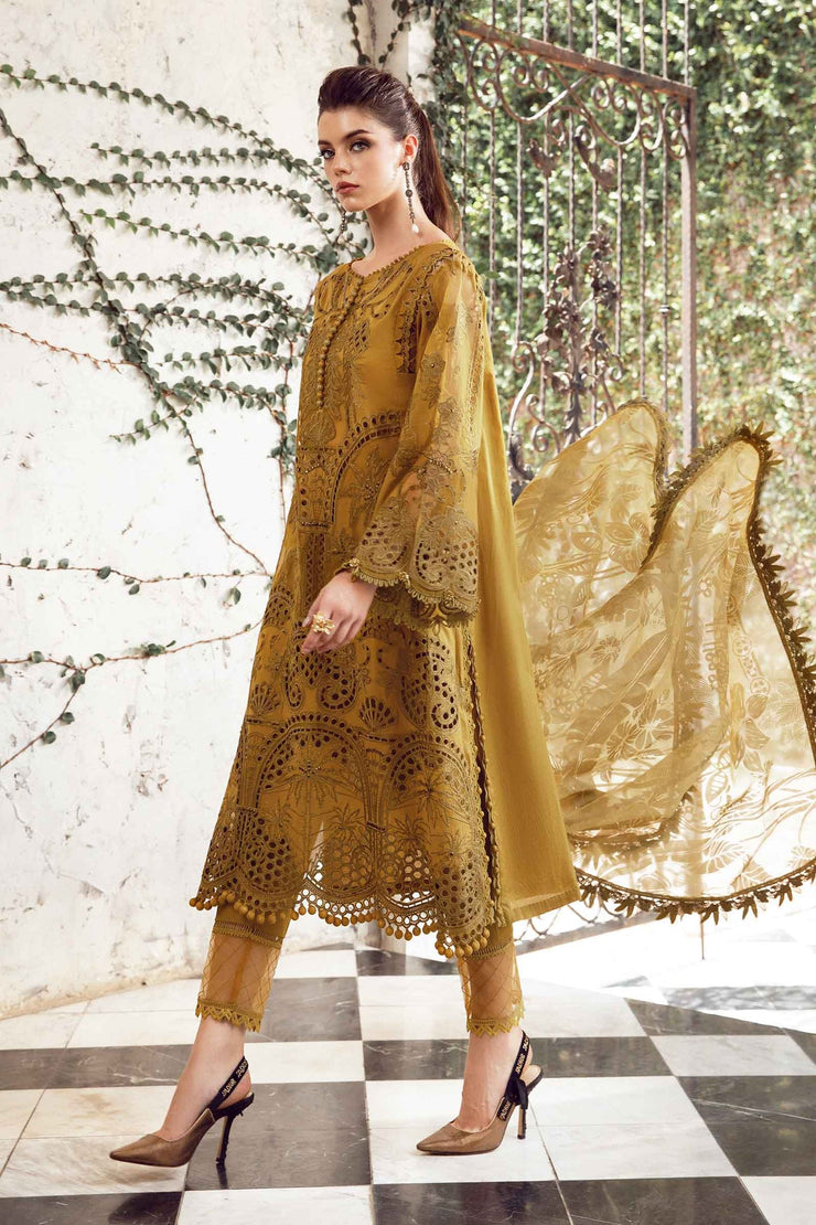 Maria B  - 3 Piece - Unstitched Suit | EID LAWN-24-08