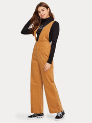Corduroy Solid Overall