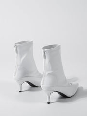 Minimalist Stiletto Heeled Boots